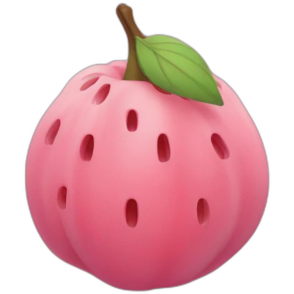 Pink fruits basket emoji