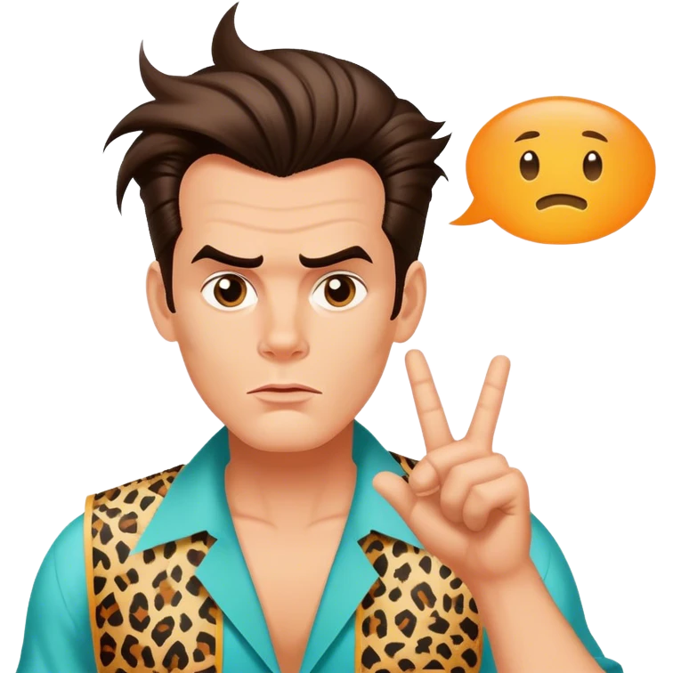 Ace ventura with a Speech bubble saying the word FABIAAAN emoji