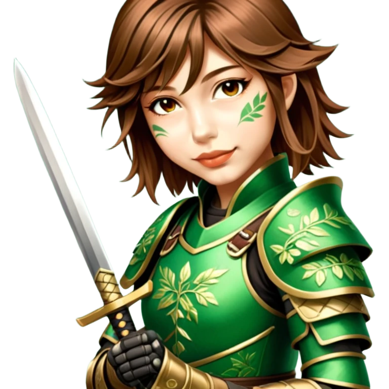 Emerald Samurai emoji