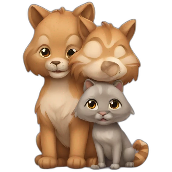 animal couple emoji