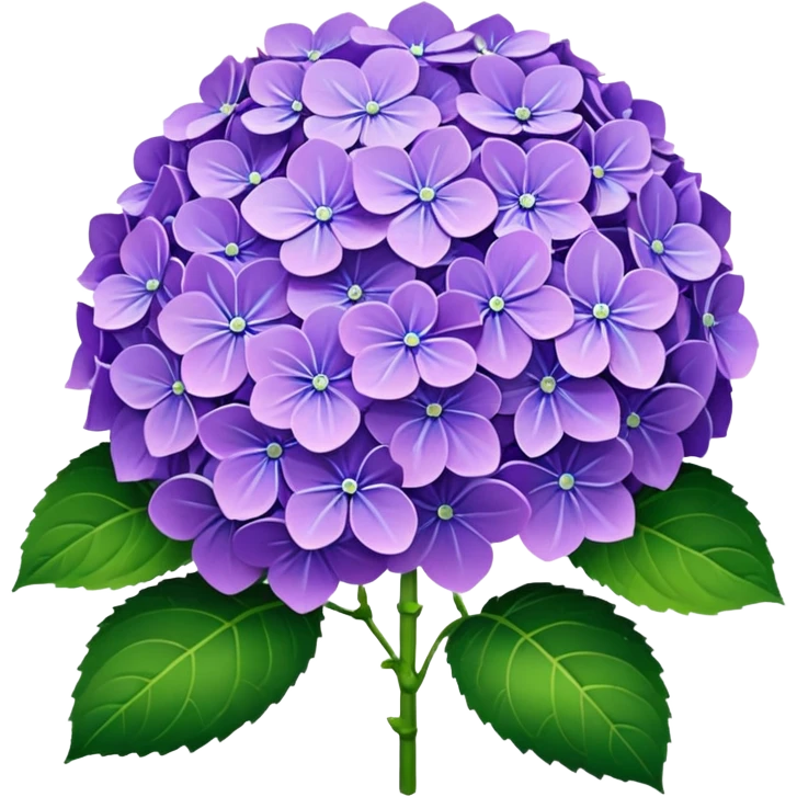 Hydrangea emoji