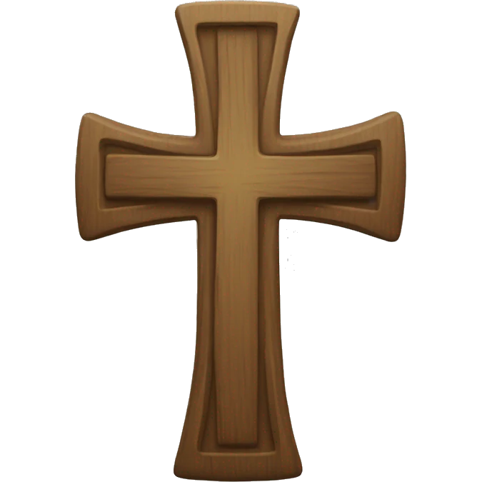 a cross  emoji