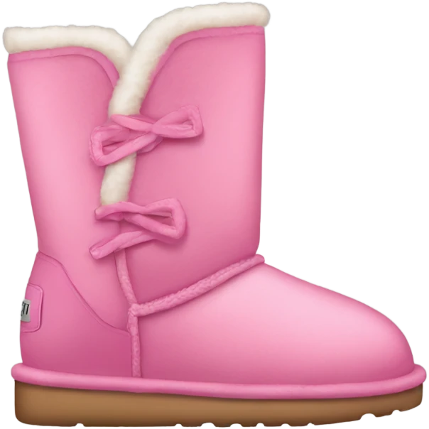 Pink uggs emoji