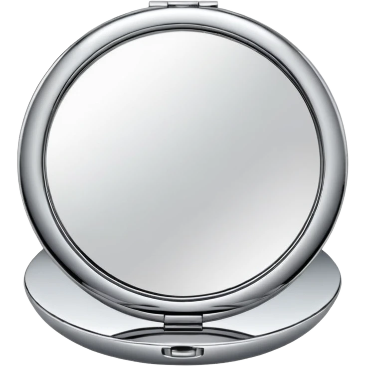 small round compact mirror emoji
