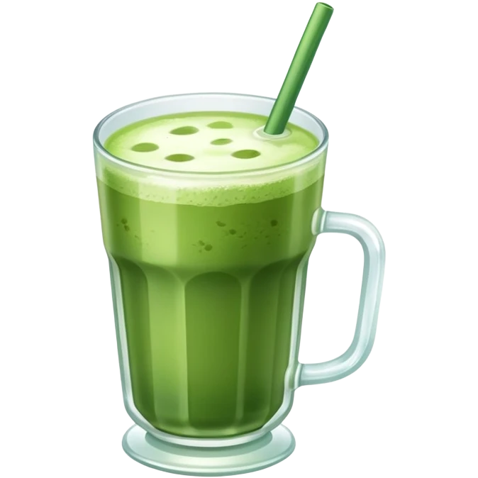 iced matcha cup emoji
