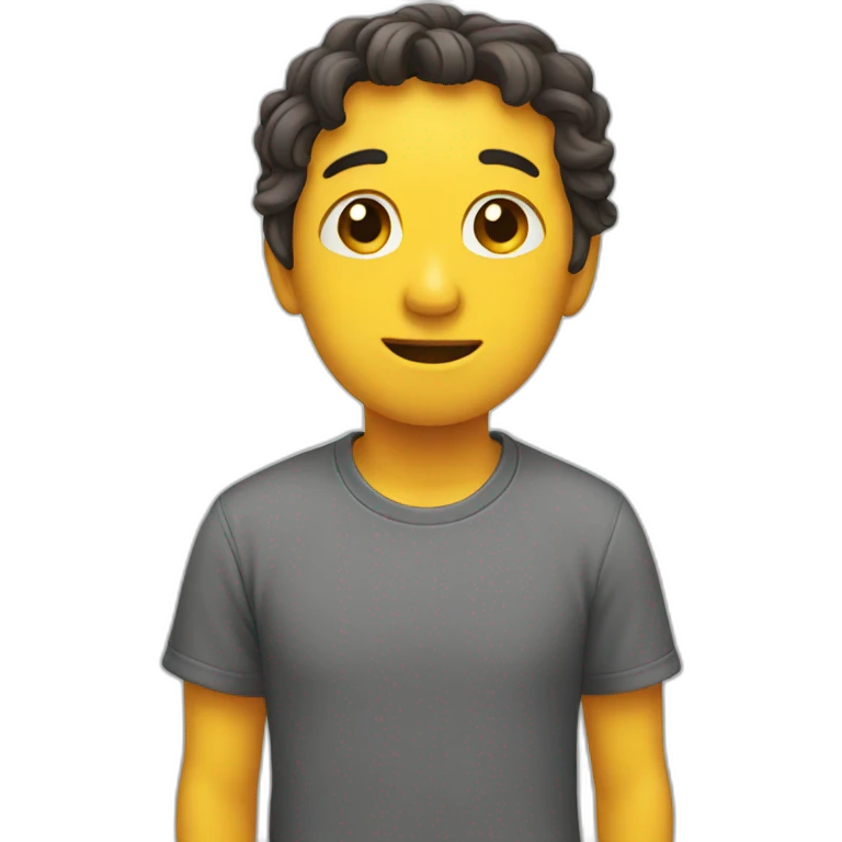 Shy emoji
