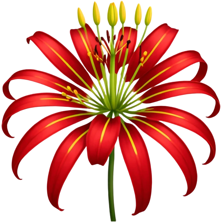 Red spider lily emoji