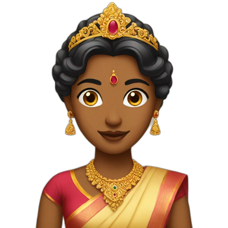 Tamil princess emoji