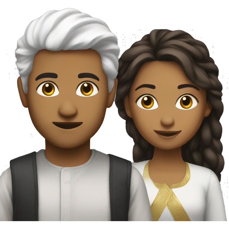 Ikram & Neva  emoji
