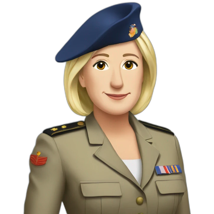 marine le pen emoji