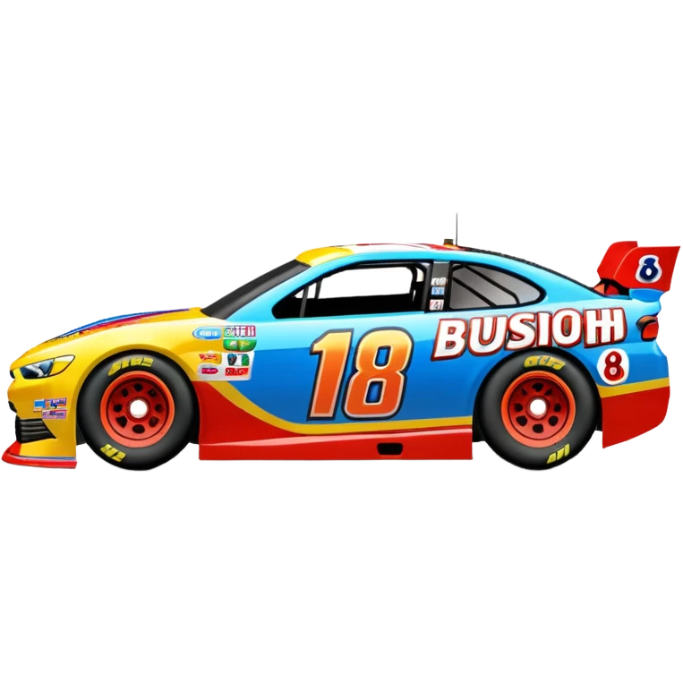 Kyle Busch Car (No. 8) best view emoji