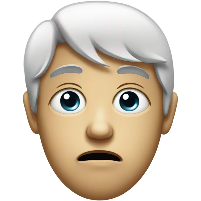 one eyed face crying emoji