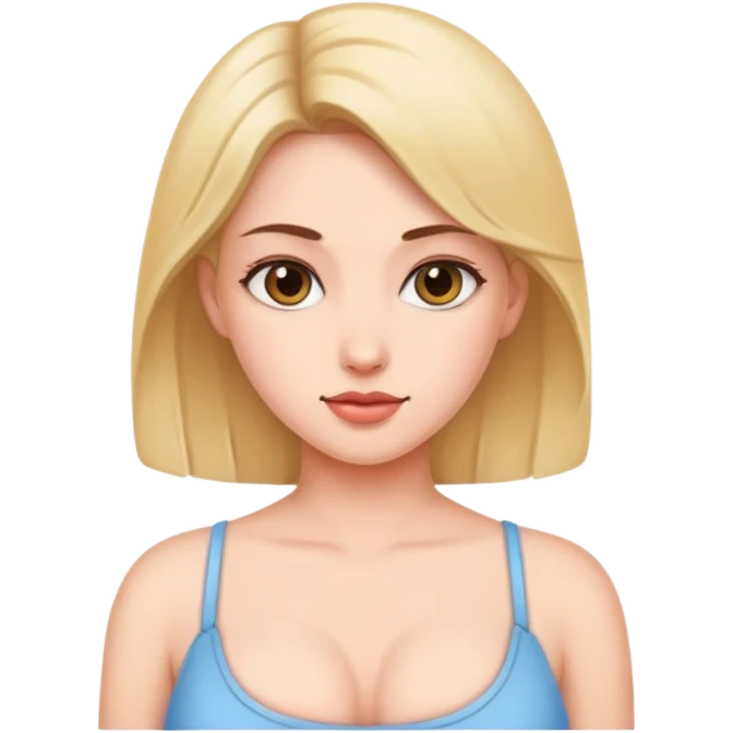boobs girl emoji