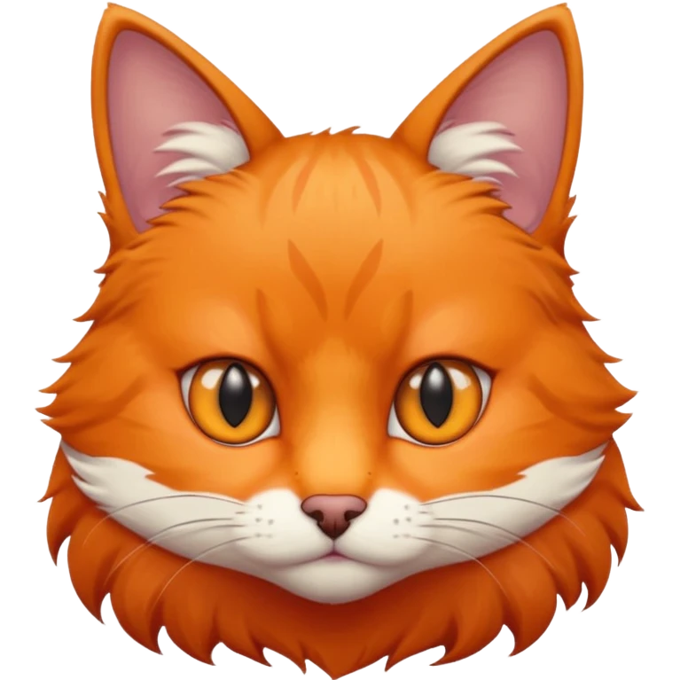 Cat with slim fox eyes cat with fox eyes emoji
