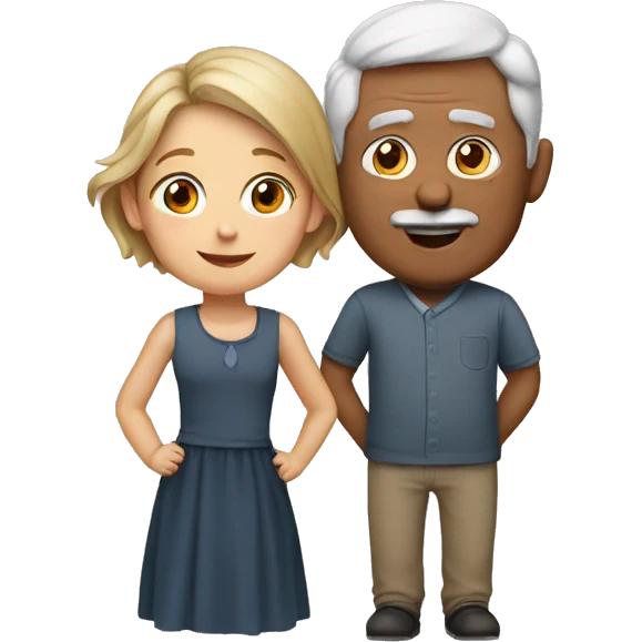 girl with granda emoji