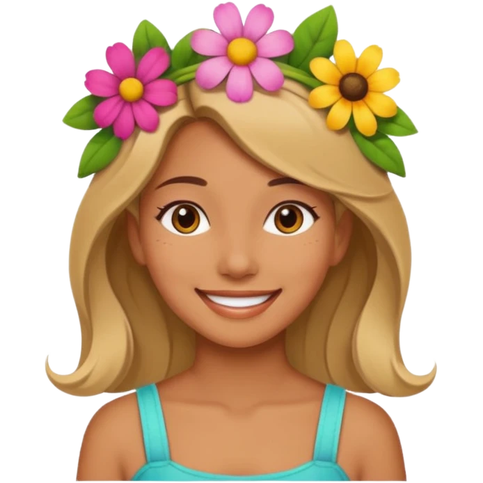 dvinaceti summer girl  emoji