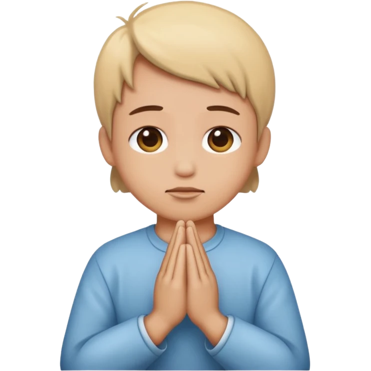Praying emoji