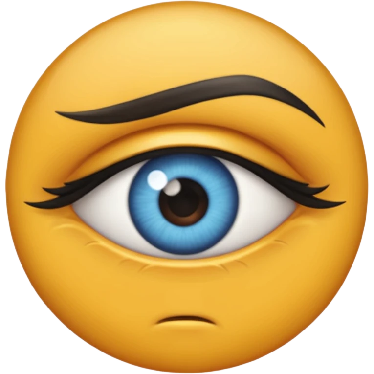 side eye emoji