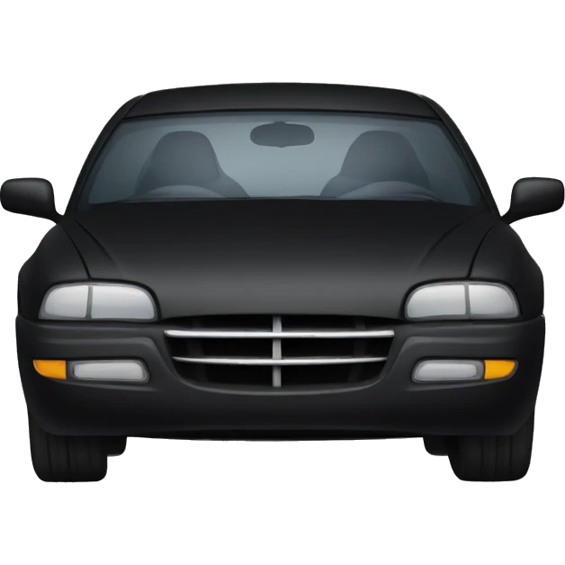 Black car emoji