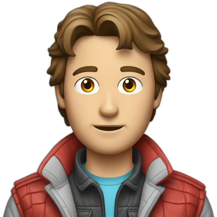 marty mcfly emoji