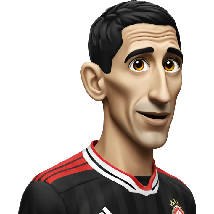 di maria with benfica shirt emoji