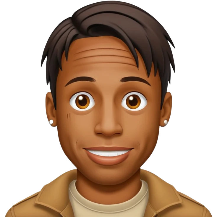 Travis Scott smiley  emoji