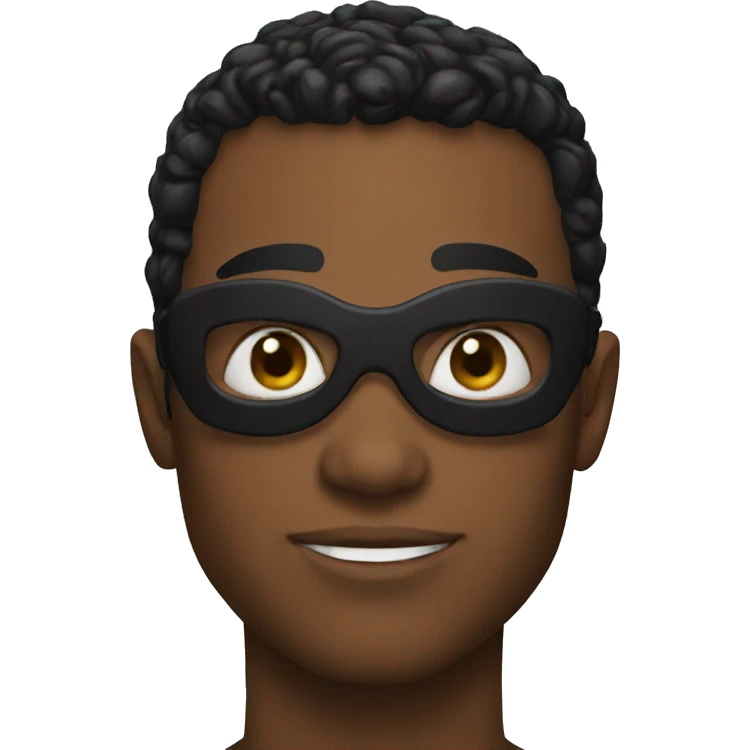 black spider-man emoji