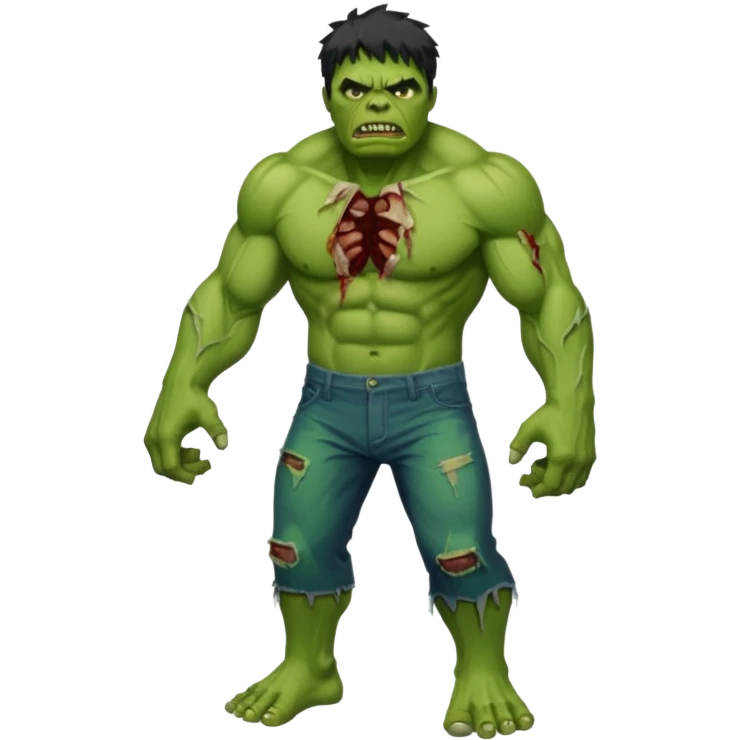 hulk rosa zumbi emoji