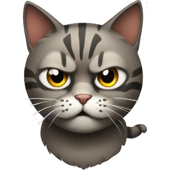 cat angry emoji