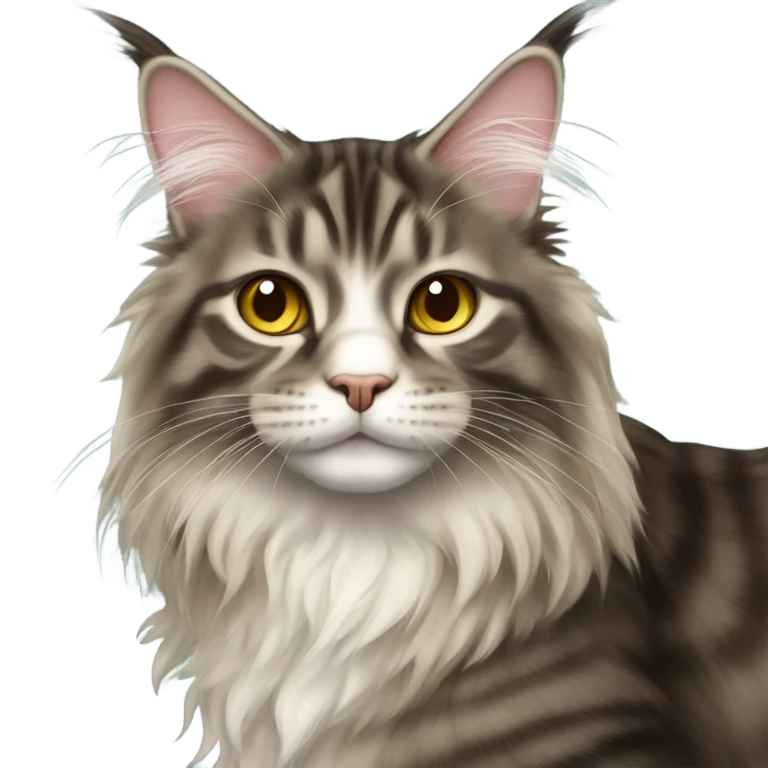 Maine coon cat emoji