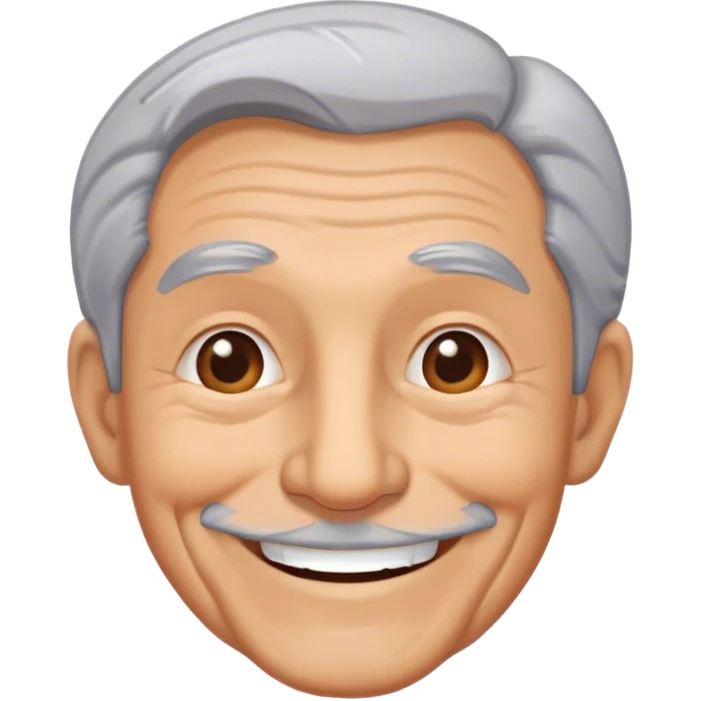 Happy birthday old man emoji