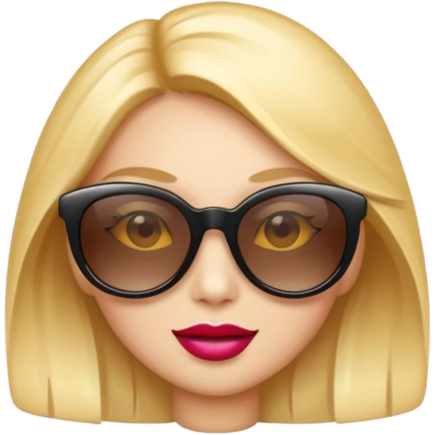 Emoji that has diva sunglasses  emoji