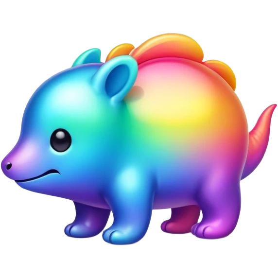  Iridescent gradient fakemon-creature  emoji