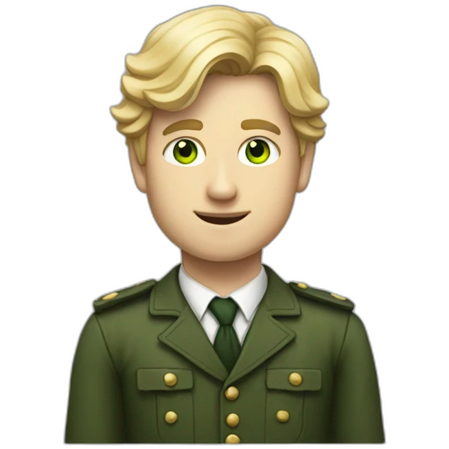 Full-length-young-british-male-historian-with-blonde-hair-and-green-eyes emoji