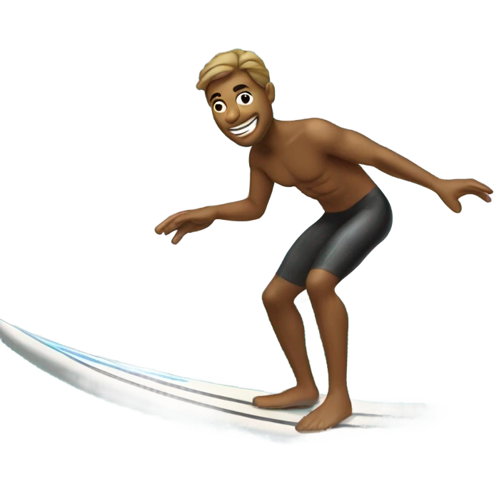 Lake Tahoe surfing emoji