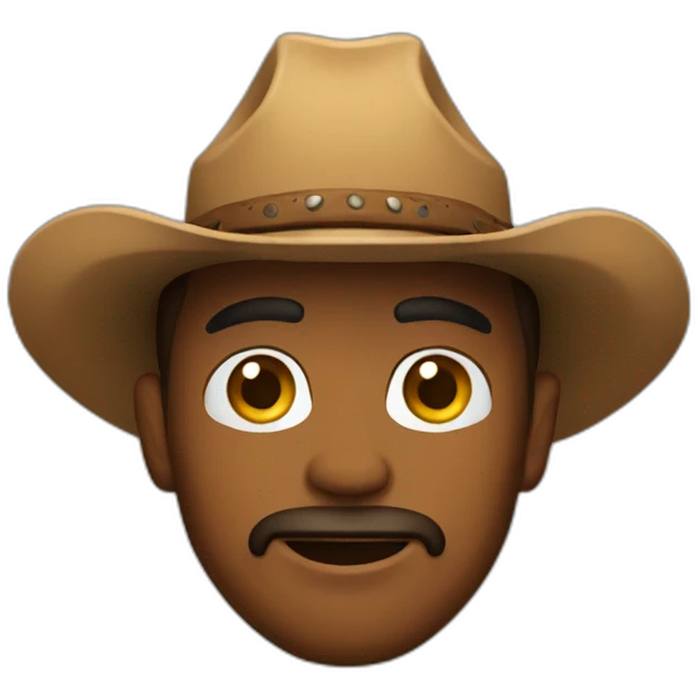 Cowboy emoji