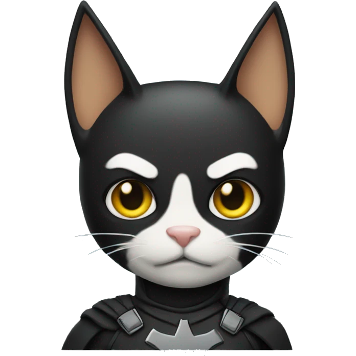 Cat Batman emoji