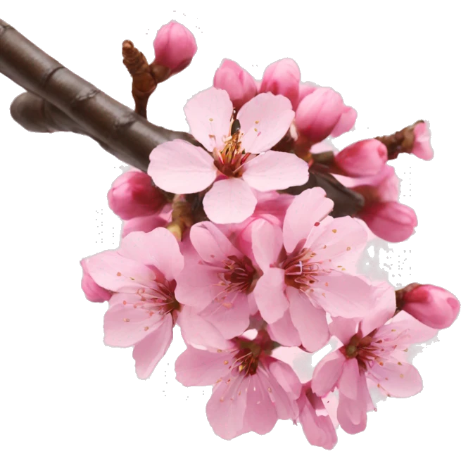 Cherry blossom emoji
