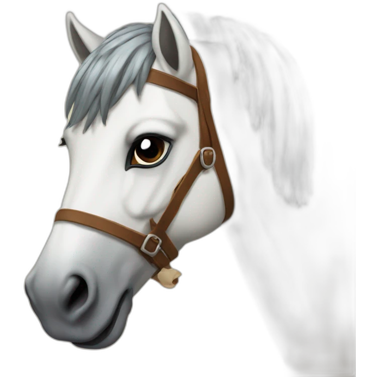 Cheval pie emoji