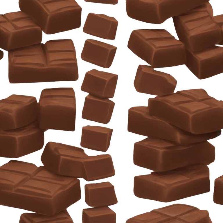 Chocolate tower  emoji