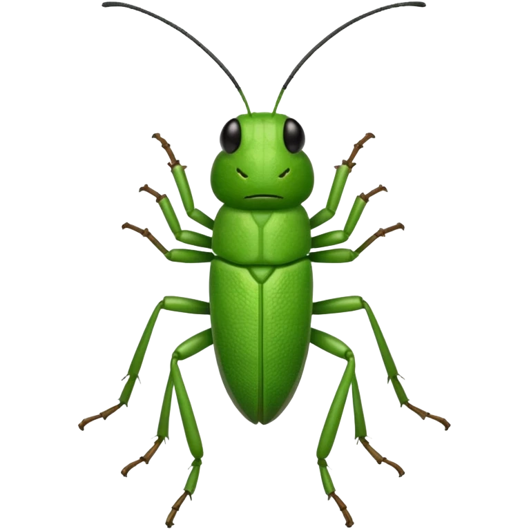 cricket, full body emoji