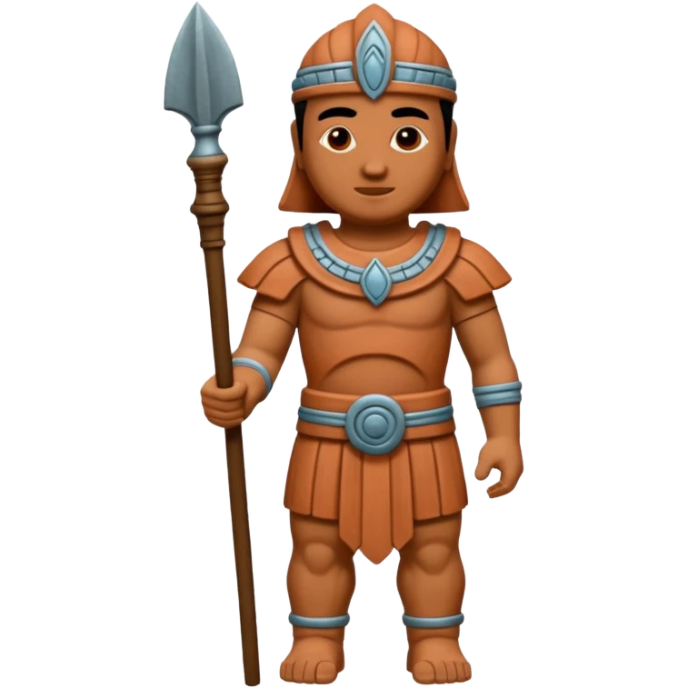 Terracotta guardian,Museum Statues. emoji