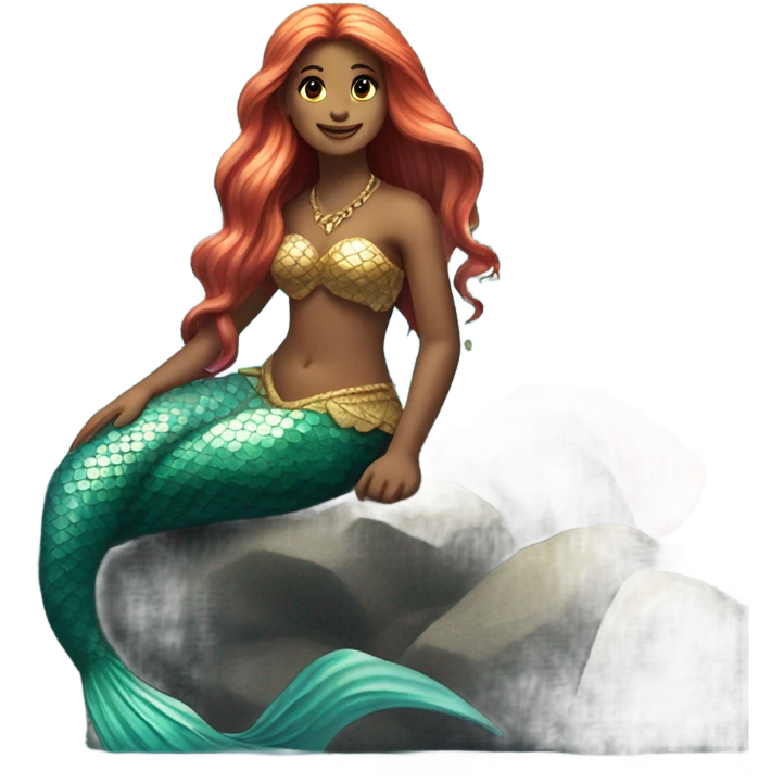 mermaid of the sea no woke emoji