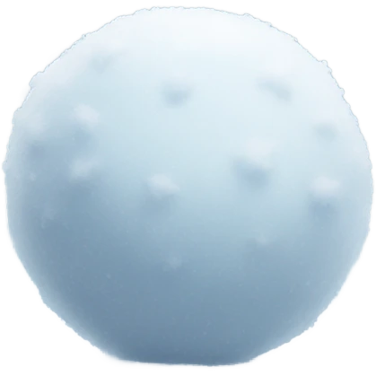 Ball of snow emoji
