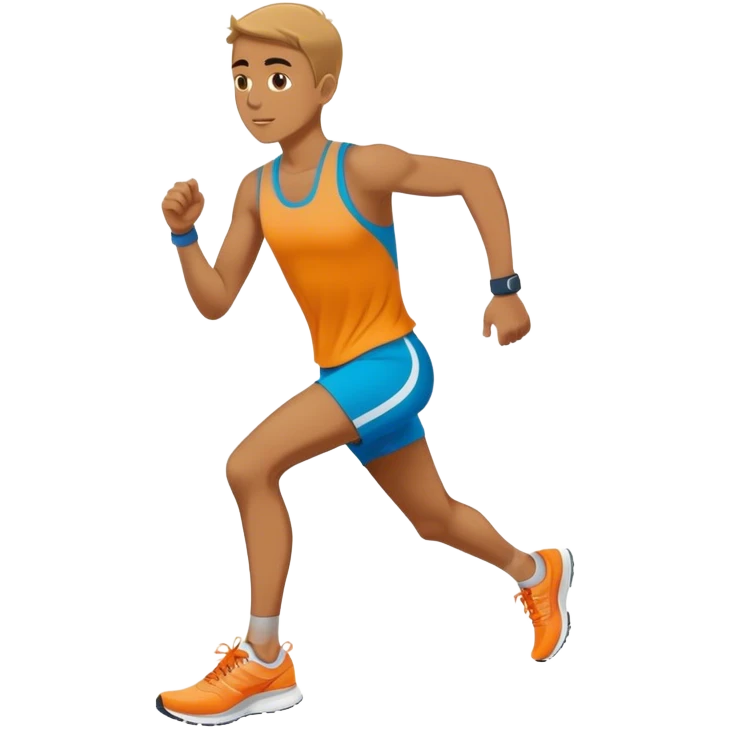 marathon runner emoji