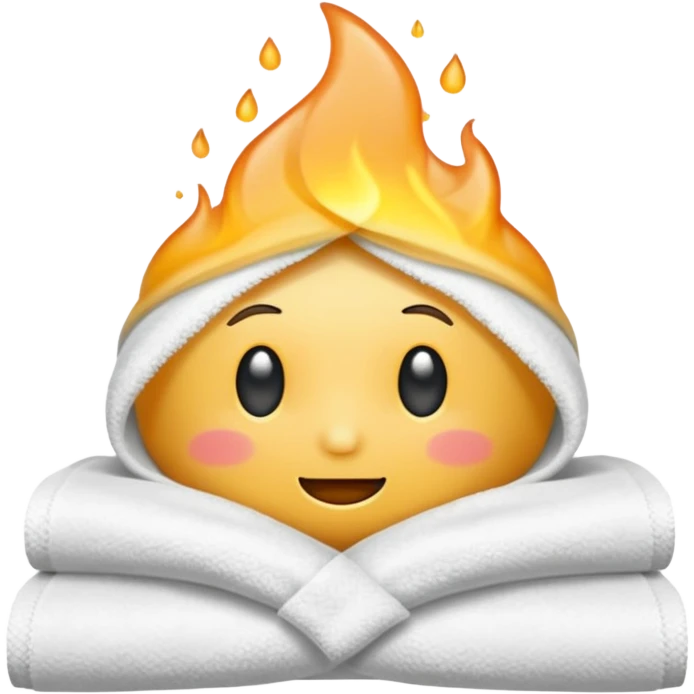 hot wet towel emoji