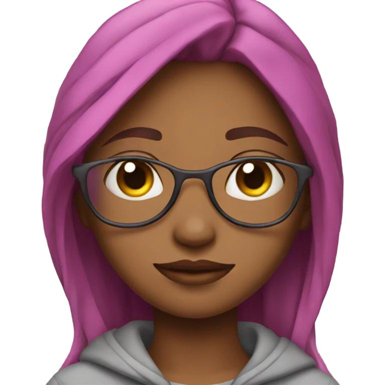Chill girl emoji