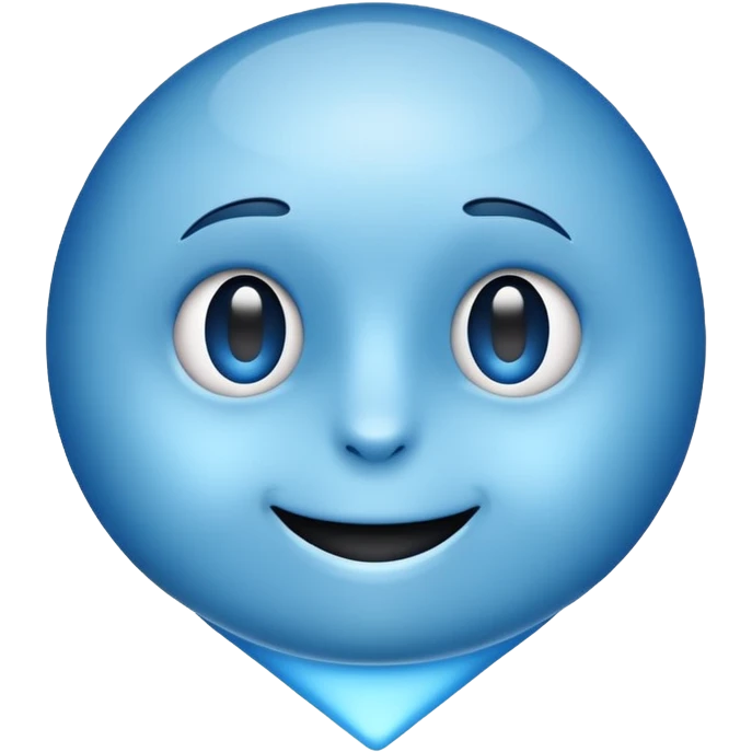 Blue tick  emoji