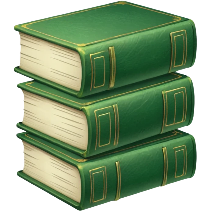 stack of green book



















 emoji