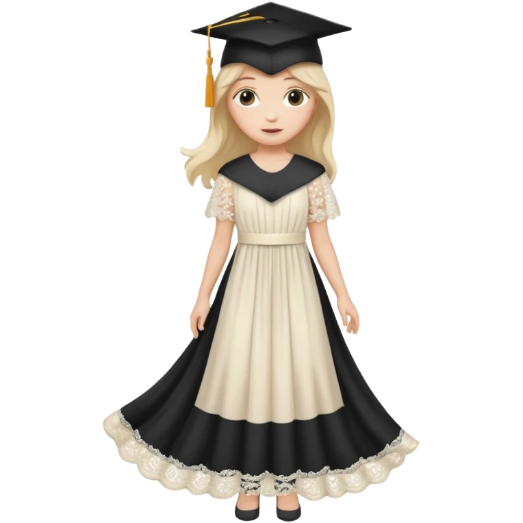 graduation  dress emoji